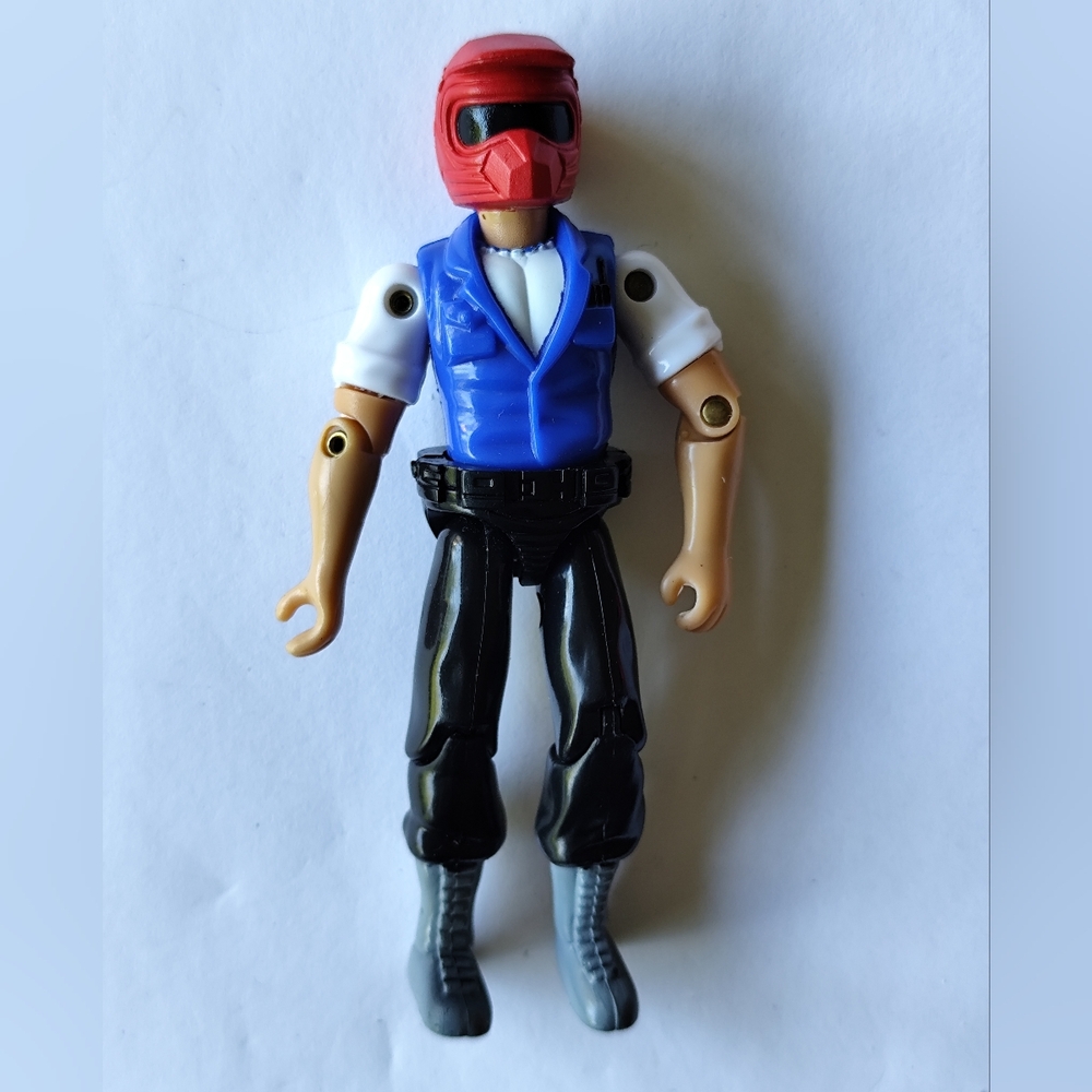 Vintage Tonka Maisto Action Figure Motorcycle Rider 4” GI Joe HTF Rare Moto-X